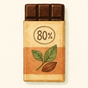 הולי קקאו שוקולד 80%