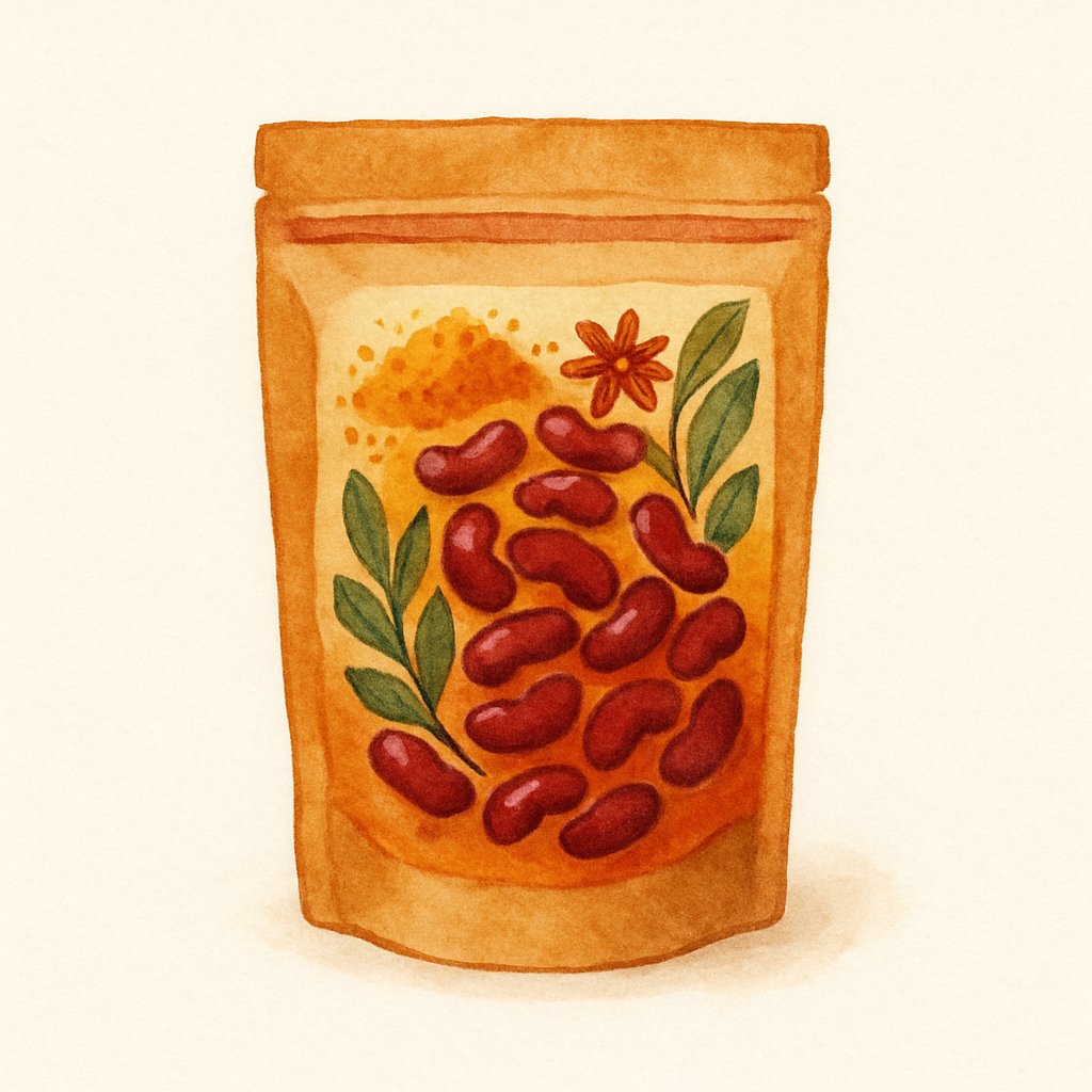 קארי שעועית אדומה
