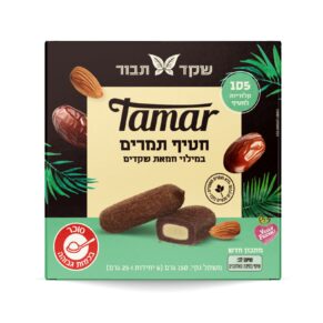 מארז חטיפי תמר במילוי חמאת שקדים